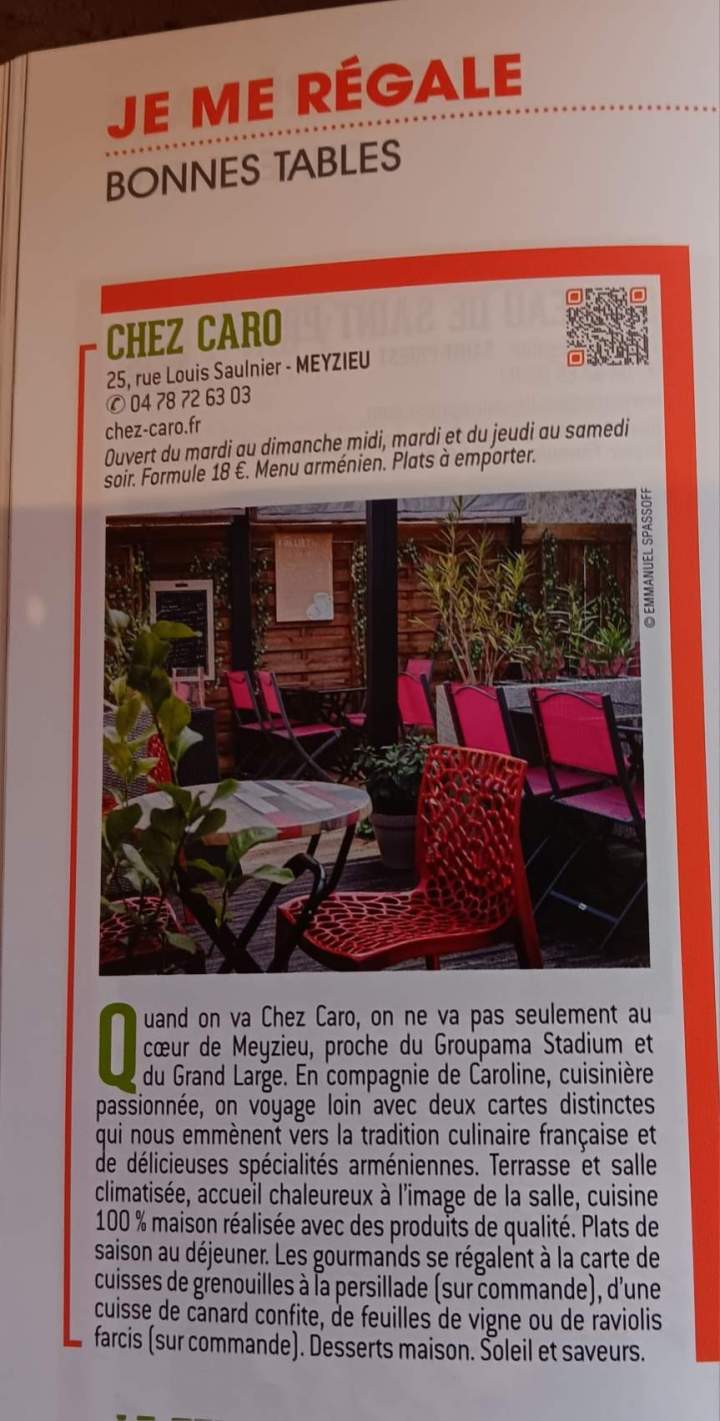 Chez Caro Meyzieu