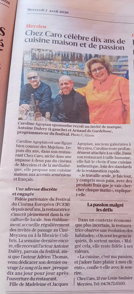 Article de presse Meyzieu 