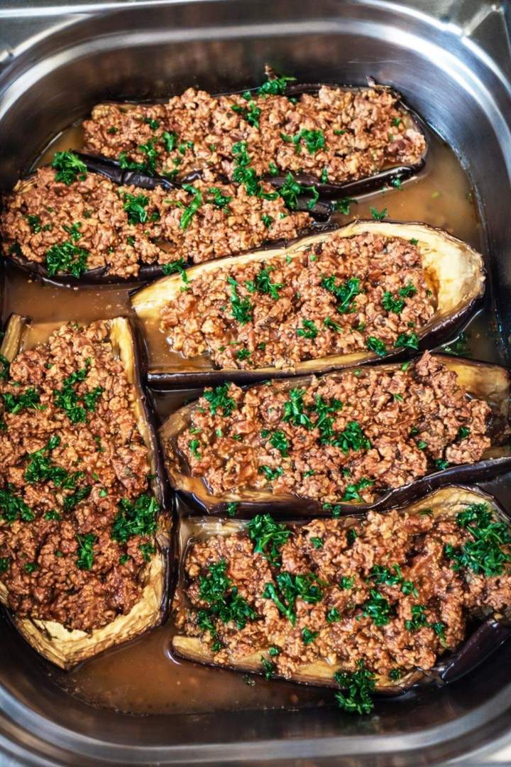 Aubergine farcie Meyzieu